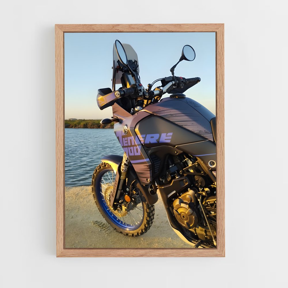 Poster Évasion sur la Route – affiche Yamaha (vue 4)
